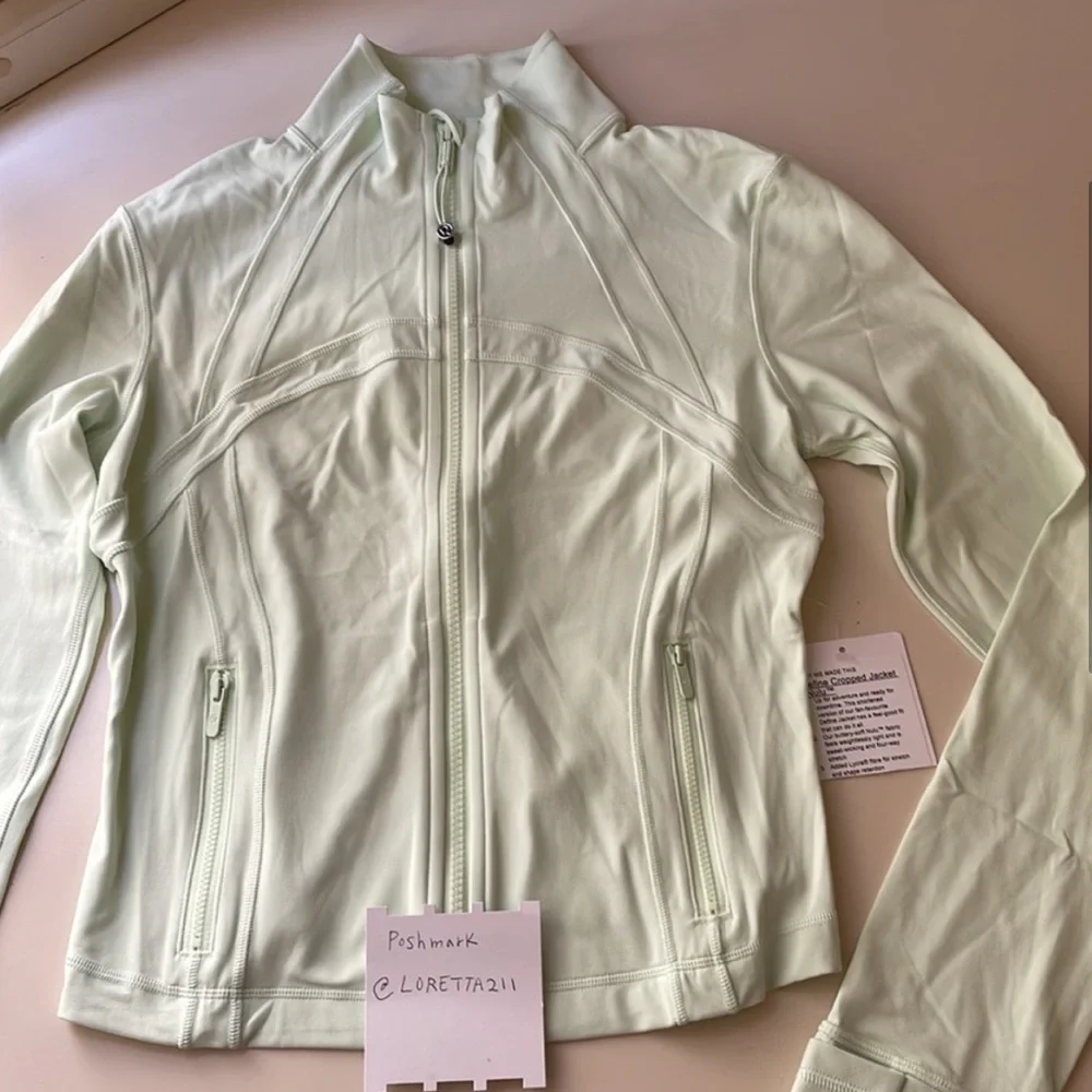 Lululemon Matcha Magic Cropped Define Jacket Size 6 - Picture 2 of 5